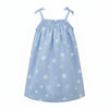 Starfish - Blue Sleeveless Toddler Girl Dress 2