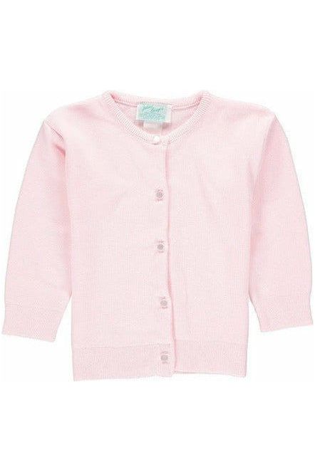 Young Girl Pink Cardigan Sweater Julius Berger 3