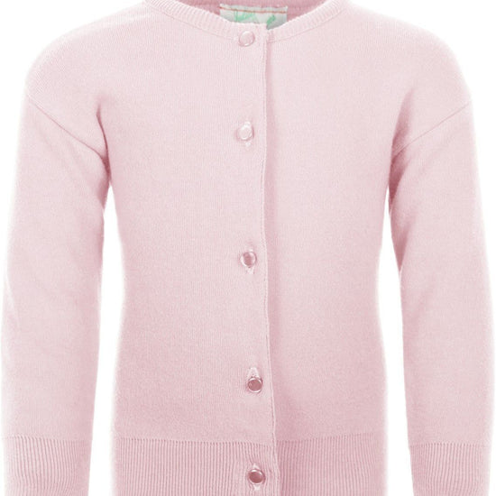 Young Girl Pink Cardigan Sweater Julius Berger 5