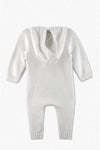 Carriage Boutique Hooded Cable Baby Boy Long Romper 3