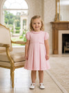 Pink Classy Pique Toddler Girl Dress