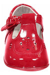 Carriage Boutique Red Soft Sole Baby Girl Shoes 4