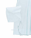 Carriage Boutique baby blue smocked heirloom dress and matching bonnet set with vintage-inspired design.