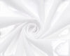 Carriage Boutique white fabric swirl showing the soft texture of the christening gown material