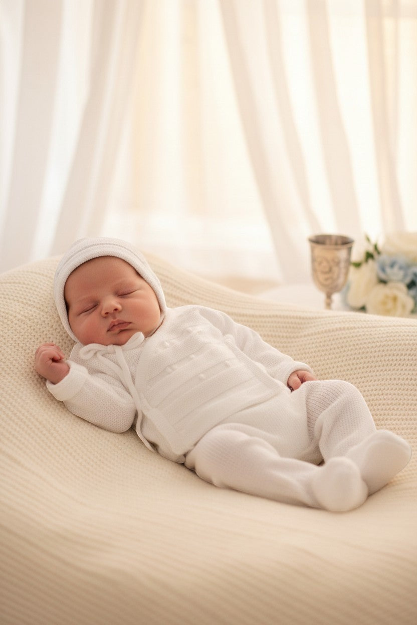Baby boy Knit Christening