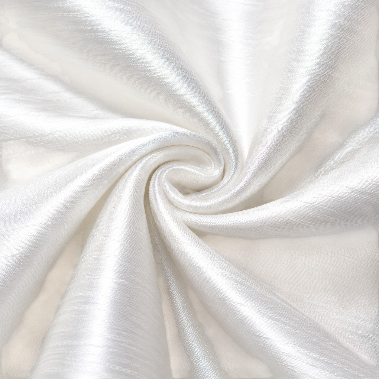 Carriage Boutique white silk fabric swirl detail for baby christening outfit