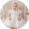 Baptism & Christening Lace Dress with Bonnet