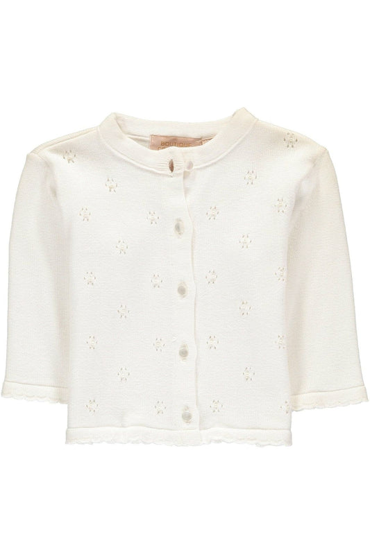 Julius Berger Baby & Toddler Girl Soft Knit Cardigan - Carriage Boutique