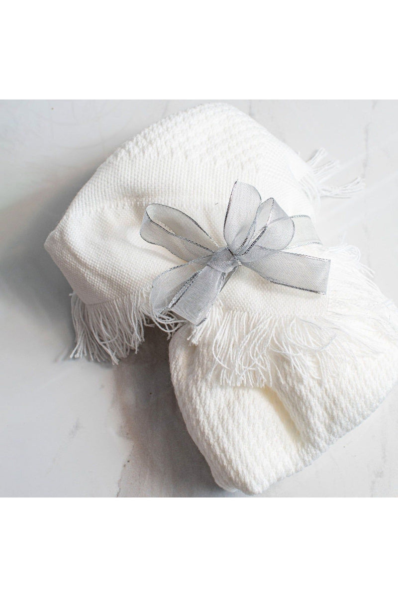 Mother & Baby Carriage Blanket Baby Boy Gift Basket 2 - Carriage Boutique