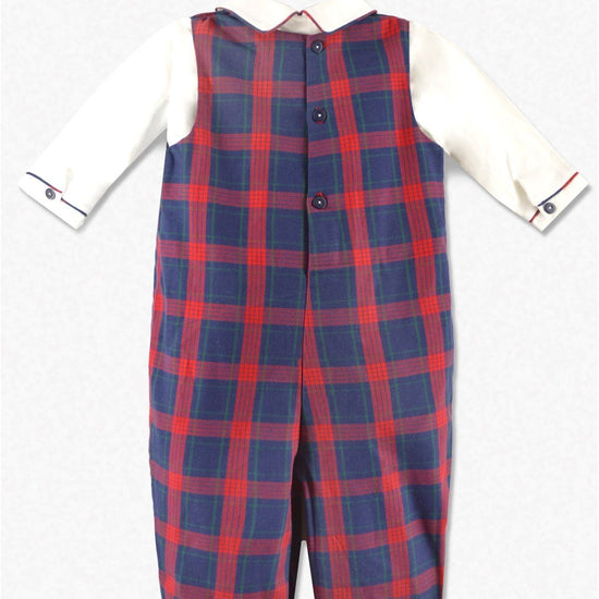 Navy Plaid Baby & Toddler Boy Bobby Suit 2 - Carriage Boutique