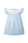Smocked Fish Bishop Baby Girl Dress