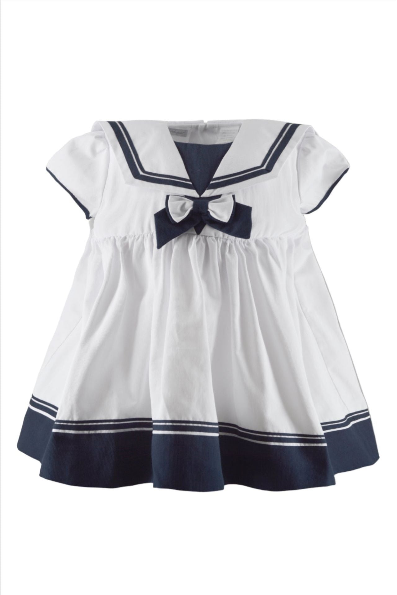 white christmas dresses Miss Circle Women's Calliope Navy Sailor Pleated Mini Dress main image 0