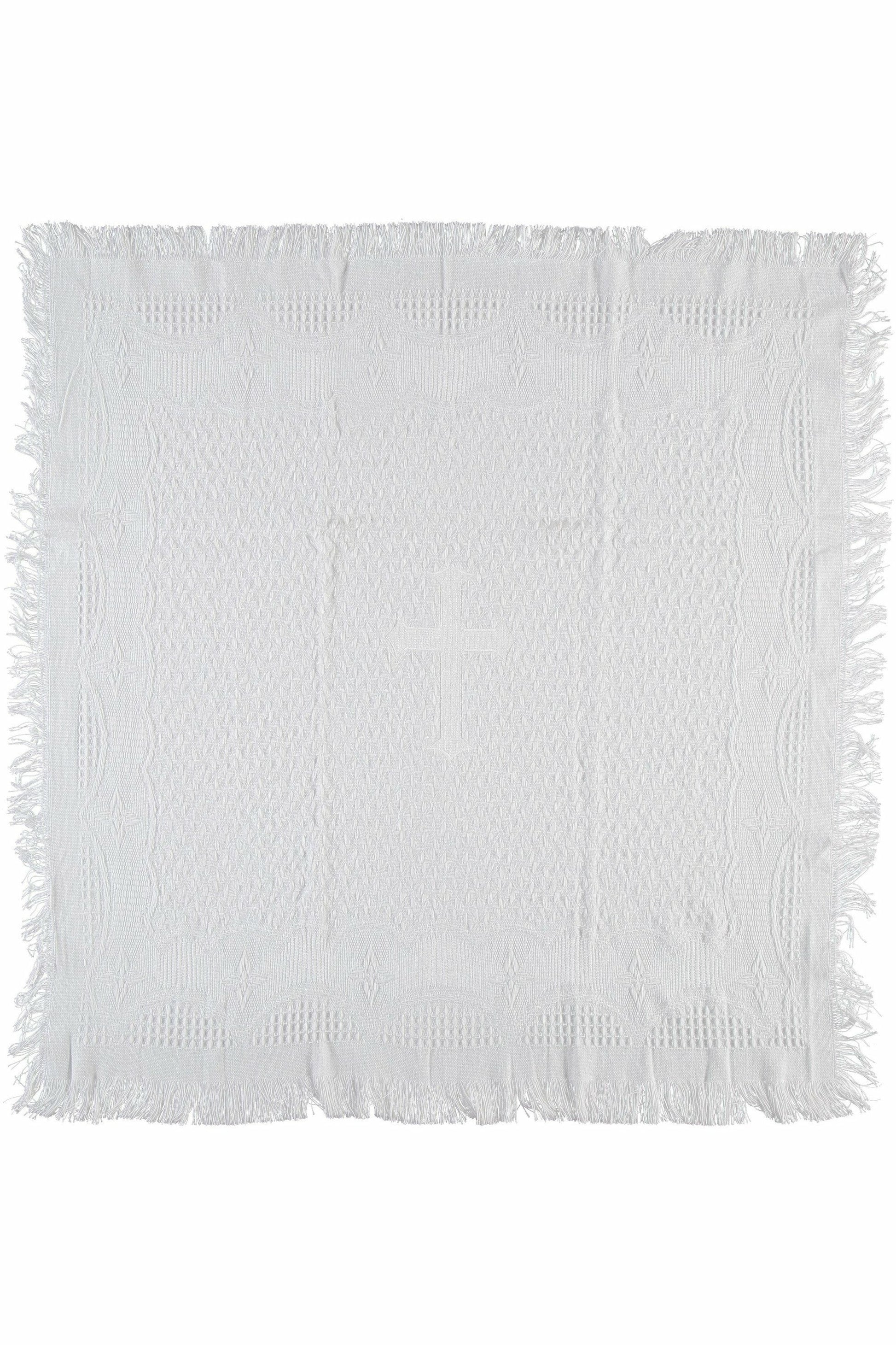 Julius Berger Center Cross Blanket [product_tags] - Carriage Boutique