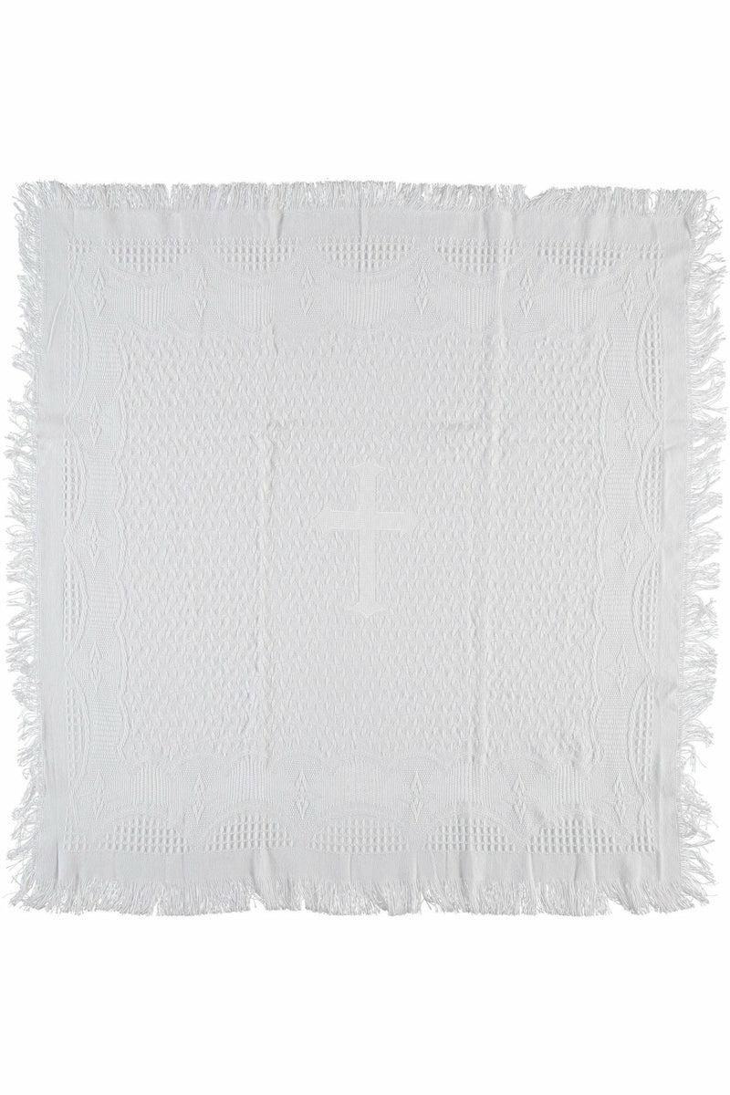 Julius Berger Center Cross Blanket [product_tags] - Carriage Boutique