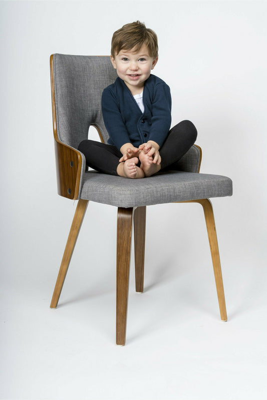 Navy Cotton Cashmere Boy Cardigan - Carriage Boutique