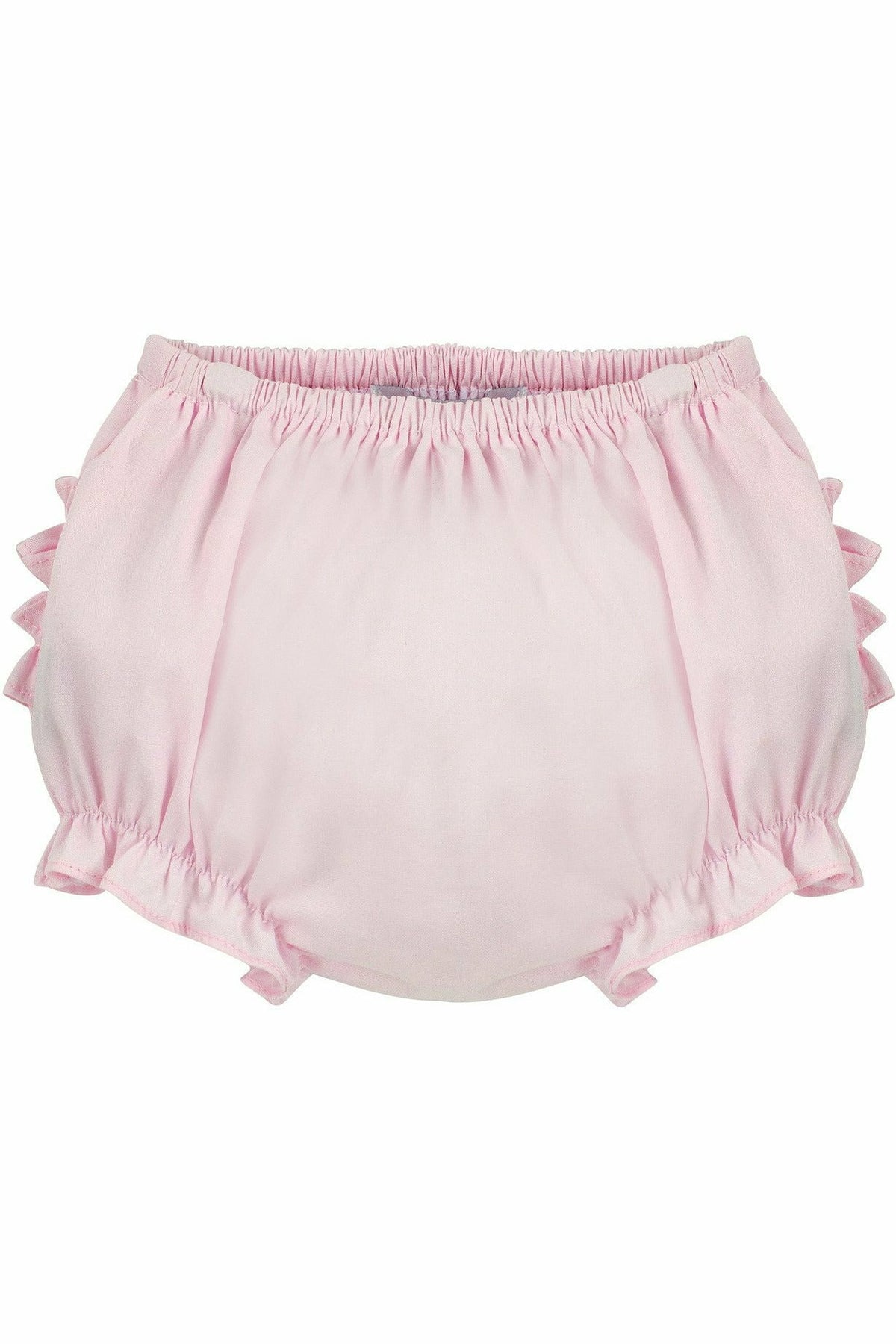Baby Girls Ruffle Diaper Covers - Pink Bloomers – Carriage Boutique