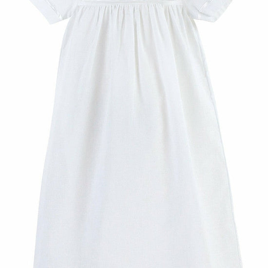 Baby Christening & Baptism Gown White with Bonnet 3