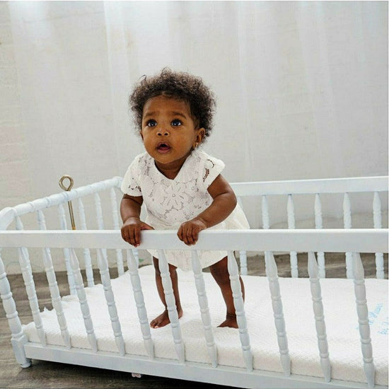 Baby Girl Christening Bubble Romper Outfit with Bonnet 7