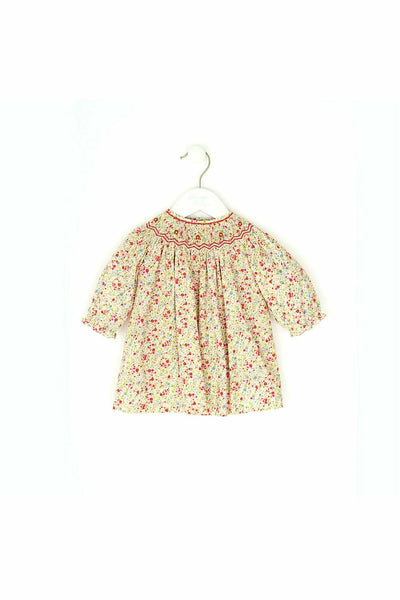 Baby Girl Floral Bishop Dress - Carriage Boutique