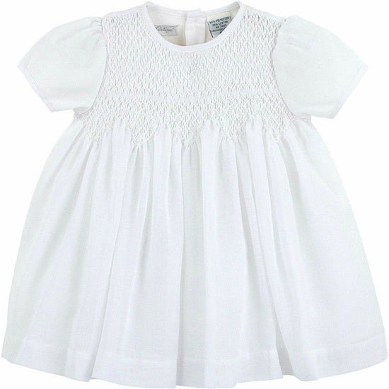 Baby Girl Special Occasion Voile Dress with Bonnet 4

