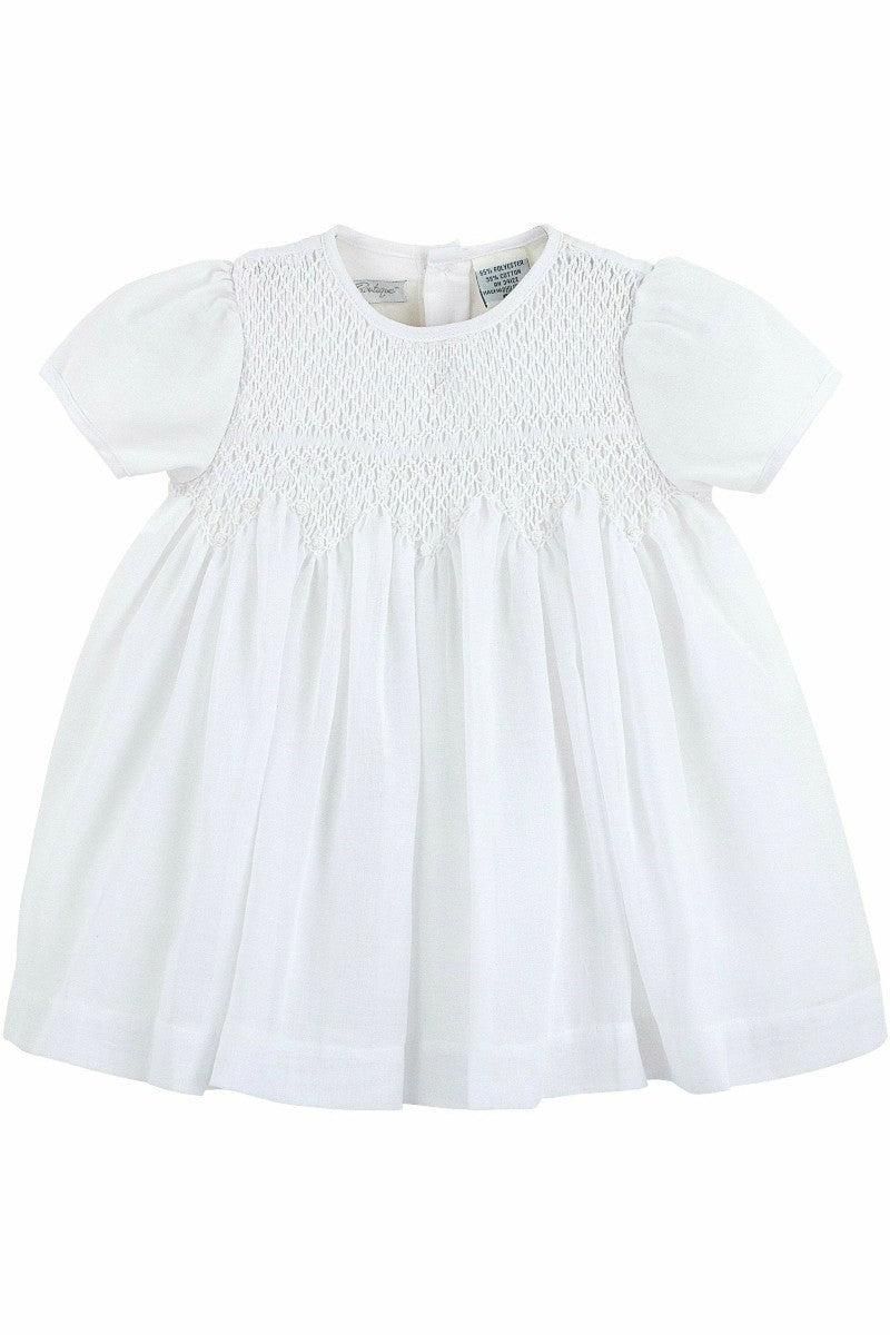 Baby Girl Special Occasion Voile Dress with Bonnet 4
