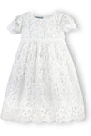 Baby Girl White Lace Christening & Baptism Gown