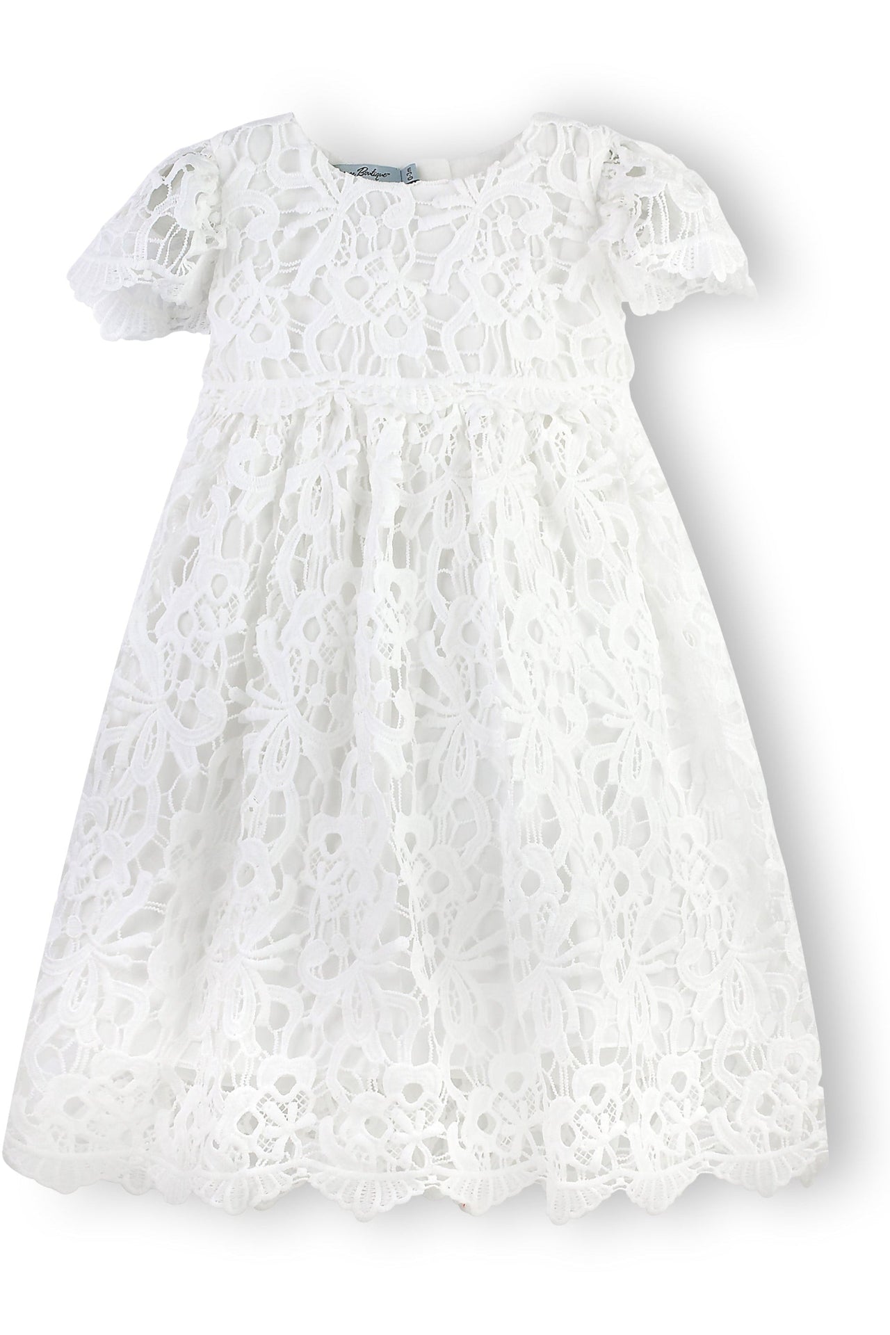 Baby Girl White Lace Christening & Baptism Gown