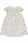 Baptism & Christening Lace Dress with Bonnet 5
