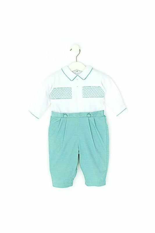 Long Bobbie Suit Baby Romper - Carriage Boutique