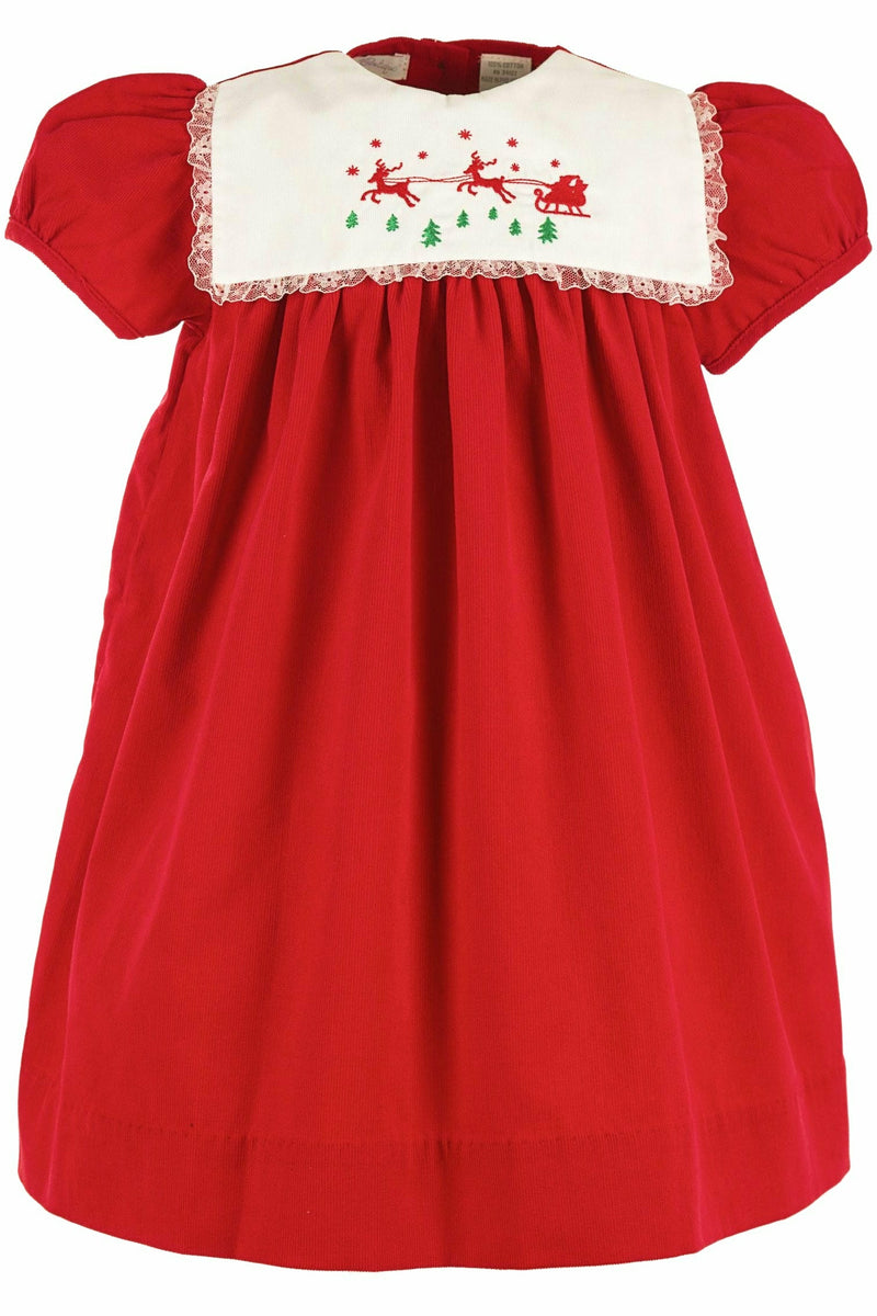 Reindeer Short Sleeve Dress - Carriage Boutique