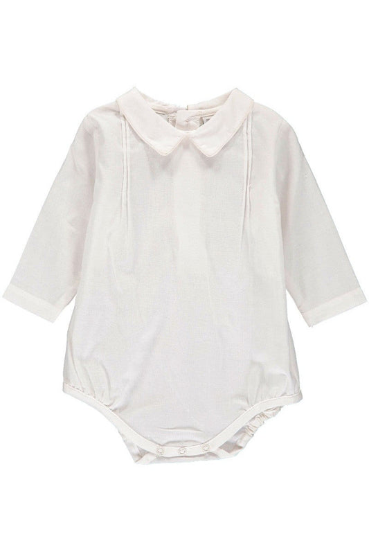 Baby Boy Long Sleeve Romper - Carriage Boutique