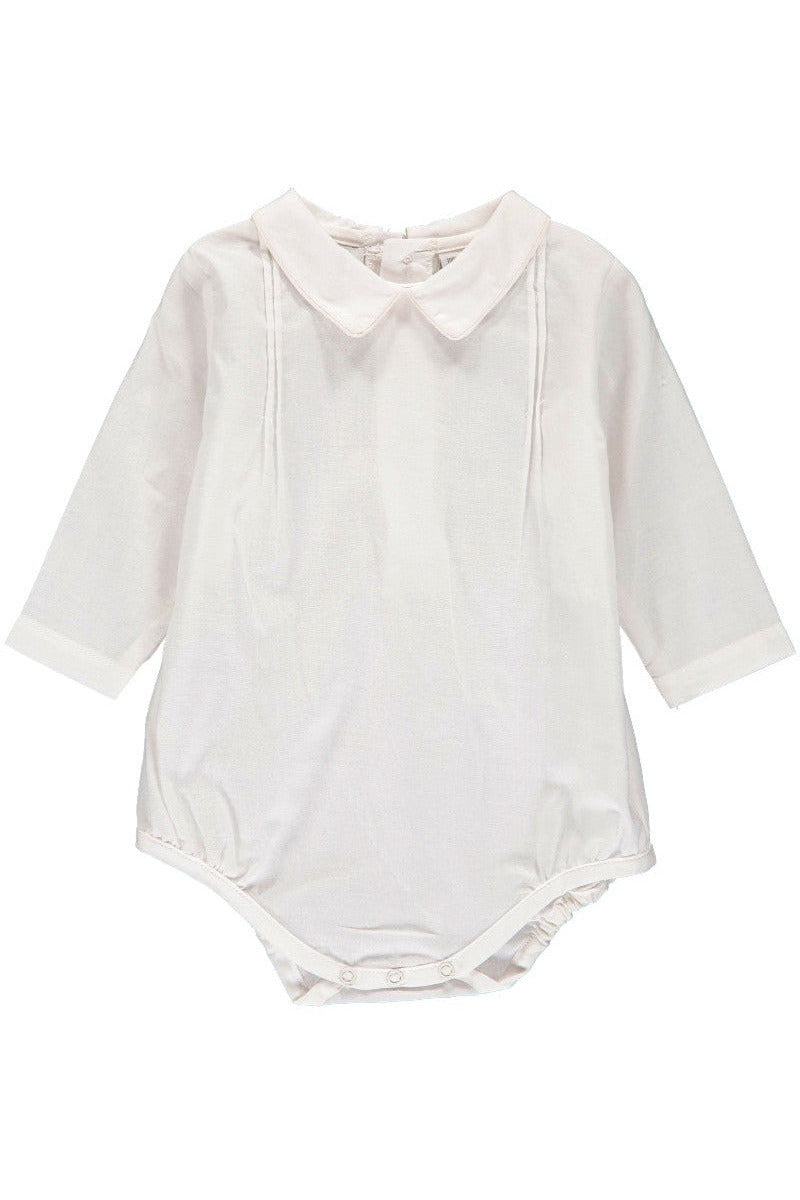 Baby Boy Long Sleeve Romper - Carriage Boutique