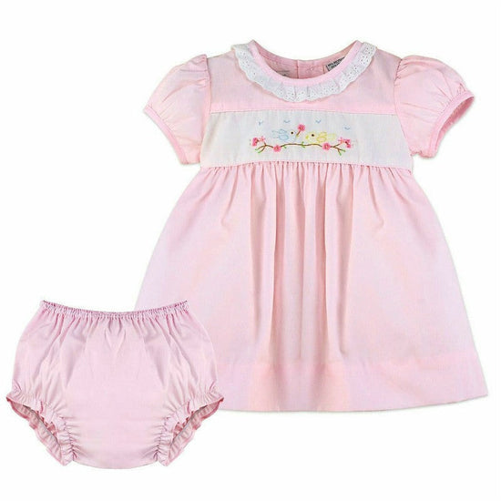Hand Smocked Baby Girl Classic Dress - 6M Hand Smocked Baby Girl Classic Dress - 6M
