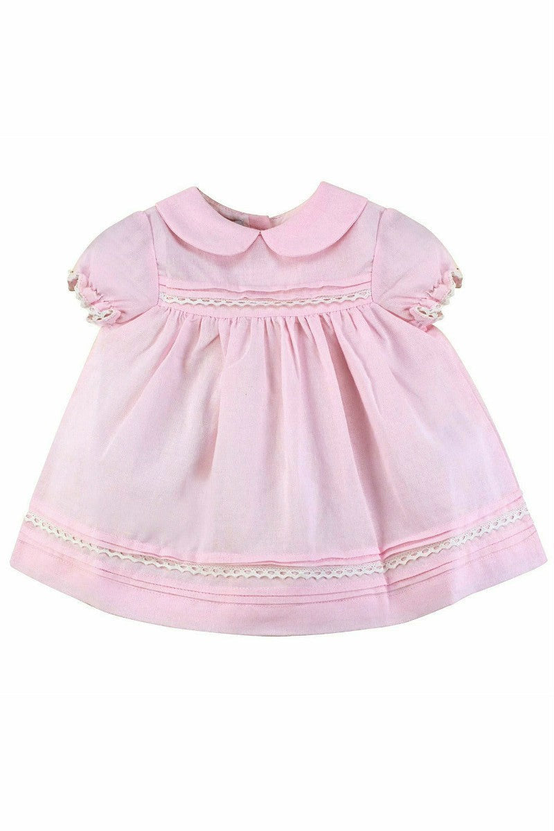 Pink Lace Baby Girl Dress 3 - Carriage Boutique