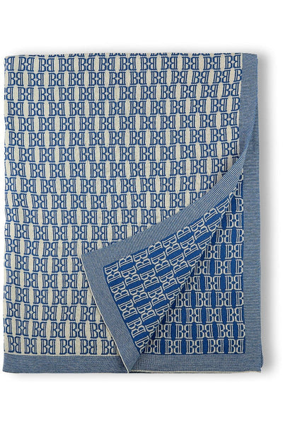Carriage Boutique Baby Knit Blanket Blue 