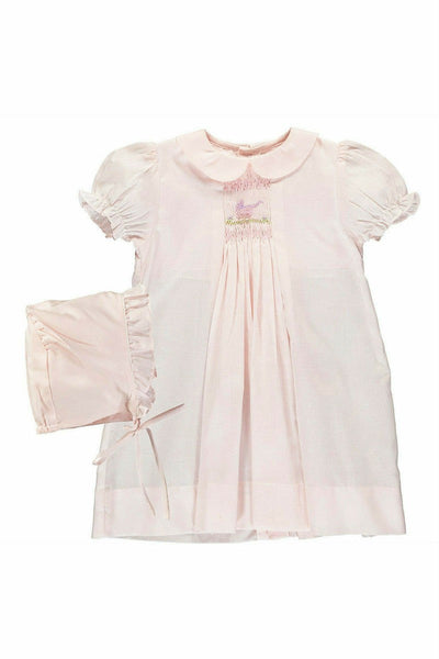 Carriage Boutique Baby Girl Only Day Gown with Hat - Carriage Boutique