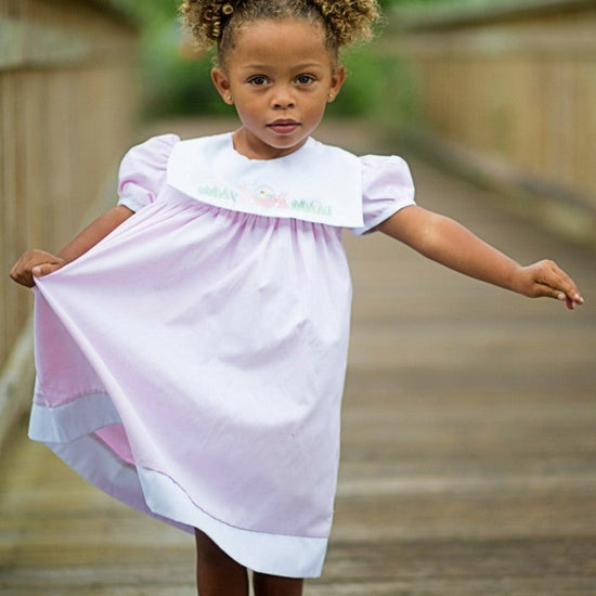 Pink with Easter Bunnies Dress - Baby Girls - 24M Pink with Easter Bunnies Dress - Baby Girls - 24M