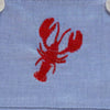 Embroidered Crawfish Jon Jon Romper- Carriage Boutique