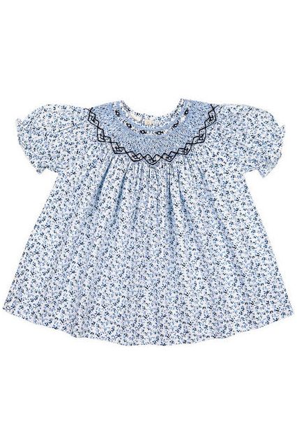 Floral Bishop Baby Girl Dress - Carriage Boutique