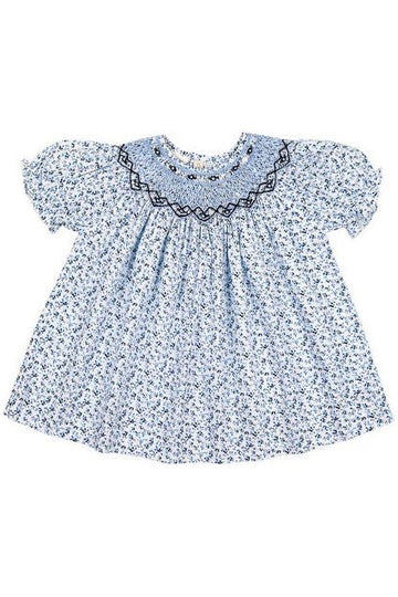 Floral Bishop Baby Girl Dress - Carriage Boutique