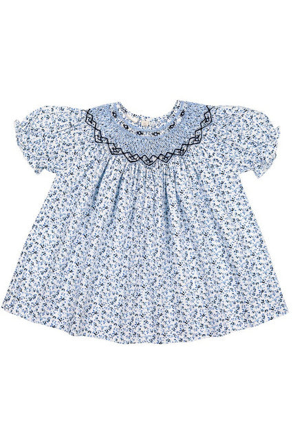Floral Bishop Baby Girl Dress - Carriage Boutique