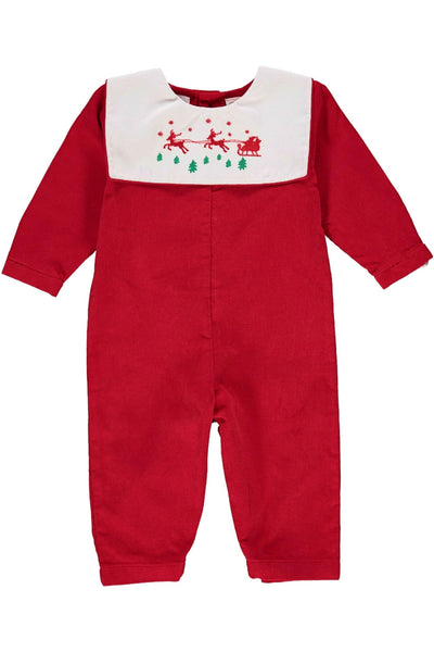 Reindeer Long Sleeve Baby Boy Longall  - Carriage Boutique