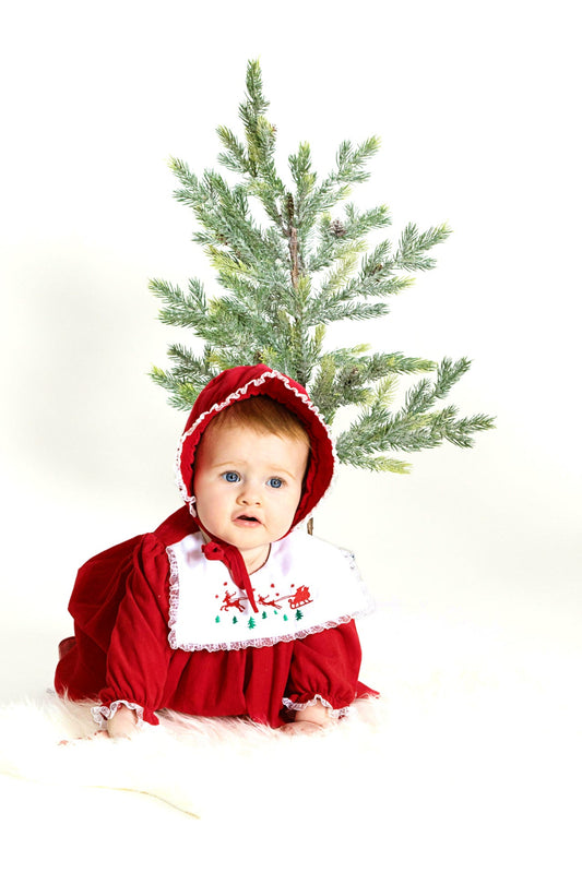 christmas newborn dress Red Crochet Baby Outfit , Crochet Outfit, Photo Prop My First Christmas or personalized with babys name Crochet Baby Dress Tutorial 0-3