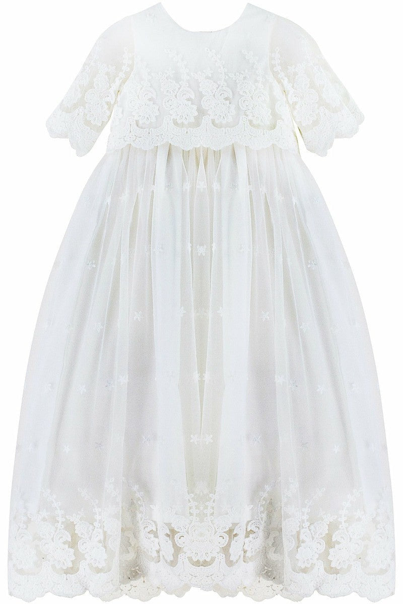 Baby biscotti christening gown outlet