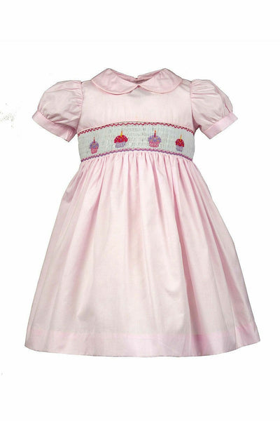 Carriage Boutique Pink Cupcake Toddler Girl Dress - Carriage Boutique